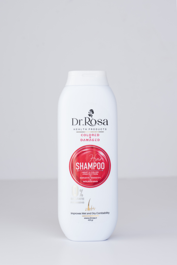 موهای رنگ شده